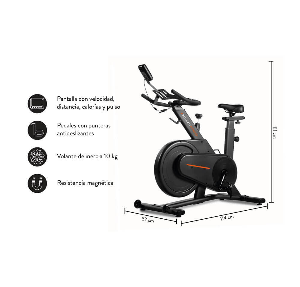 BICICLETA SPINNING MAGNÉTICA Z610 PRO