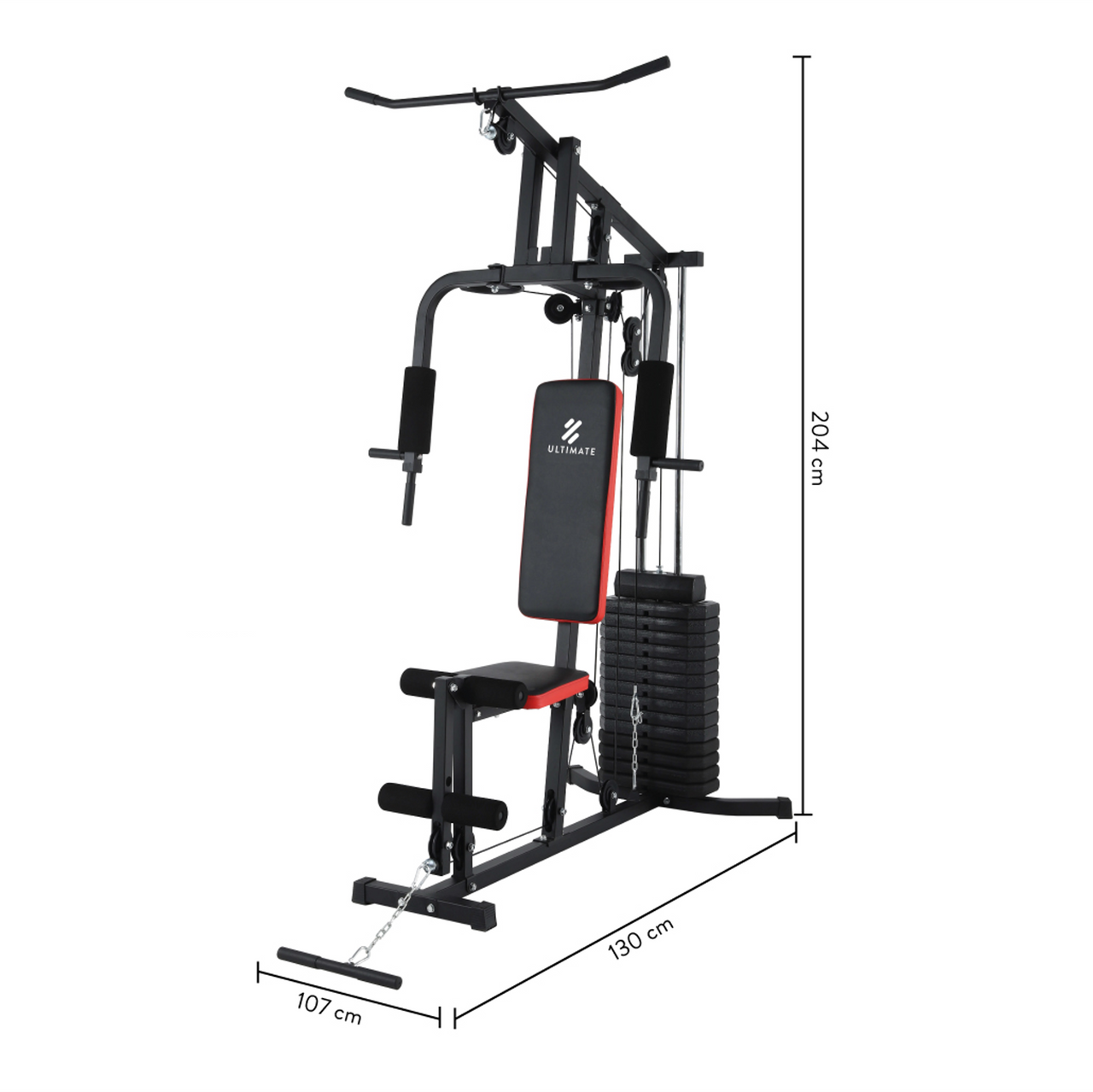 Máquina Home Gym P550 Pro 65 Kg