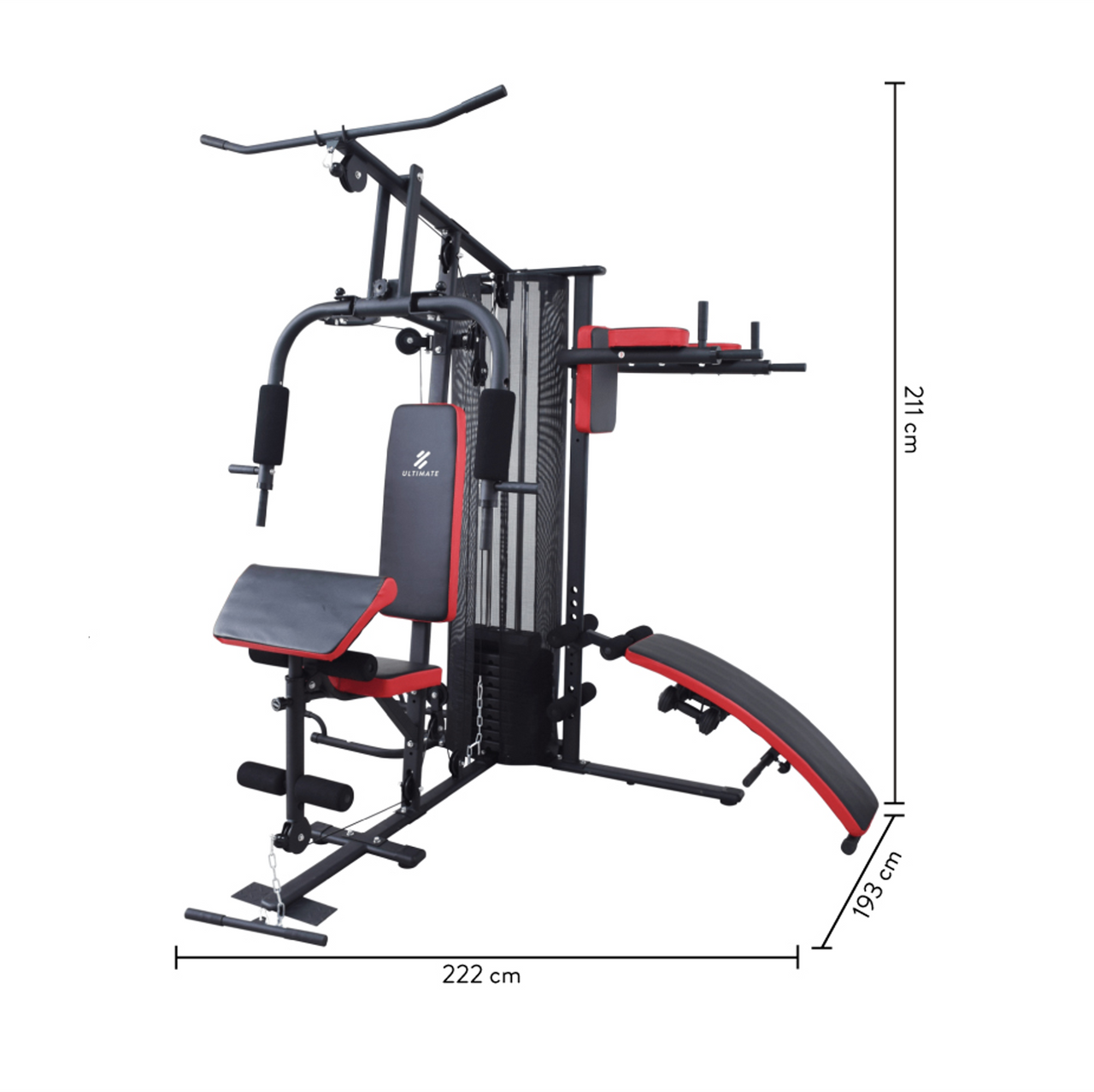 Máquina Home Gym Multifuncional P700 Pro 65 Kg
