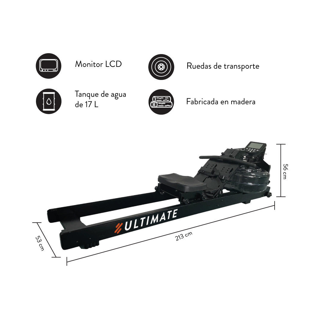 REMADORA DE AGUA - BOGADORA M300 NEGRO