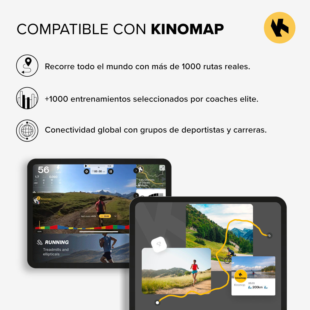 PACK TROTADORA ELÉCTRICA E600 ELITE 2.0 + ELÍPTICA T800 PRO MAGNÉTICA